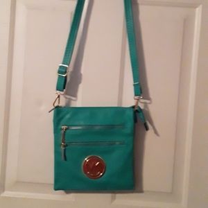 Michael Kors Turquoise Crossbody Purse